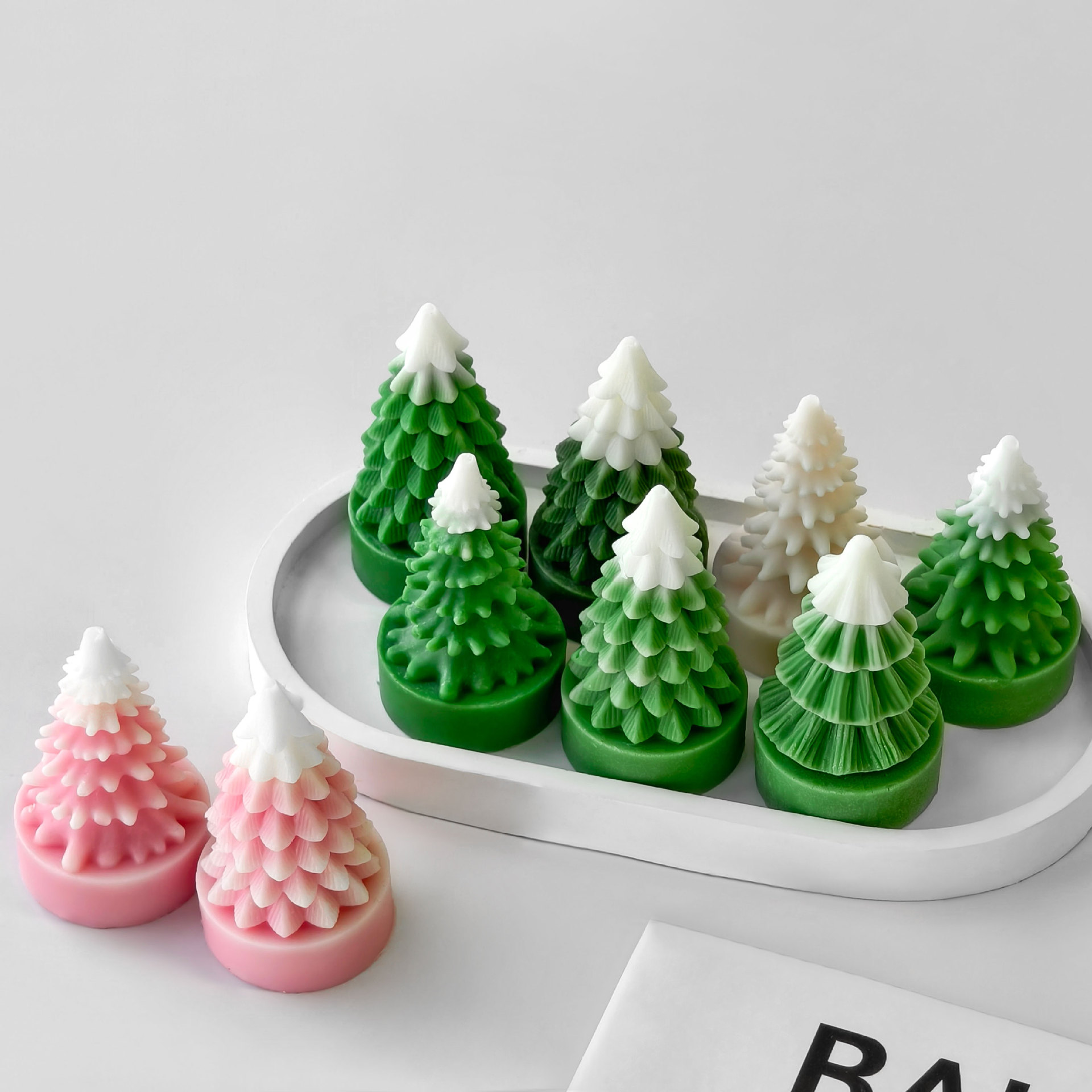Candle Supplies In Bulk - DIY Mini Christmas Tree Silicone Mold