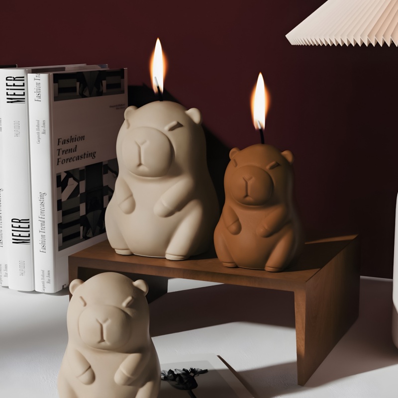 Capybara Pudding Baking Silico - Candle Souvenir review and price