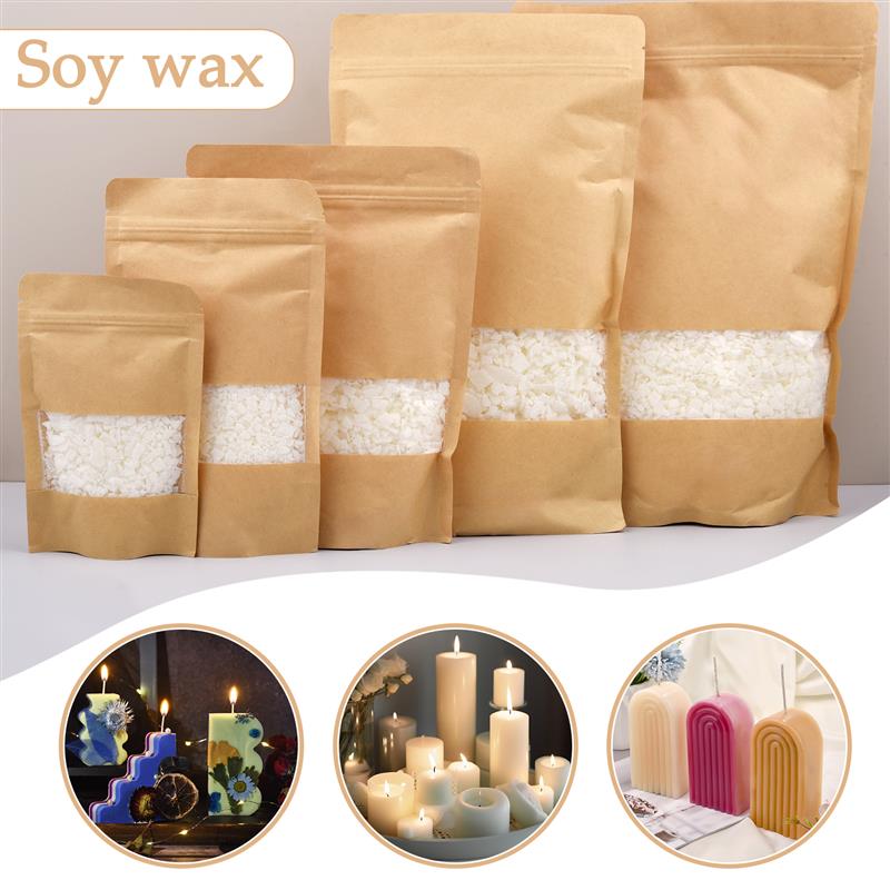 50-1000g Natural Pure Soy Wax  - Candle Supplies In Bulk review and price