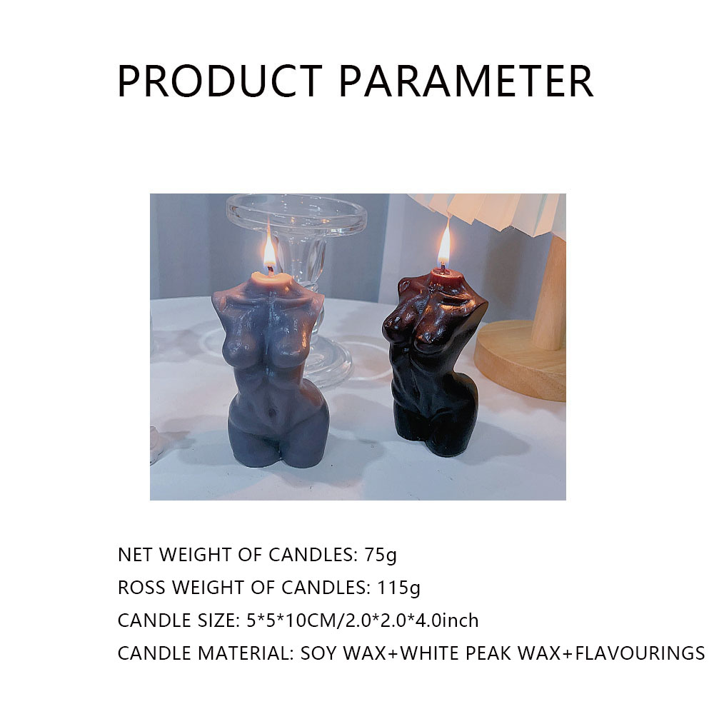 Female Torso Body Shape Scente - Candle Souvenir review and price
