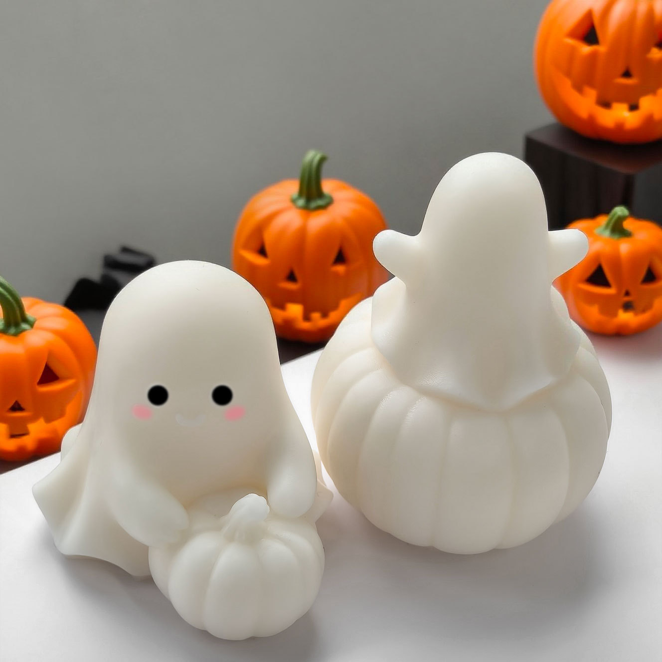 Halloween Ghost Pumpkin Silico - Candle Supplies In Bulk review and price