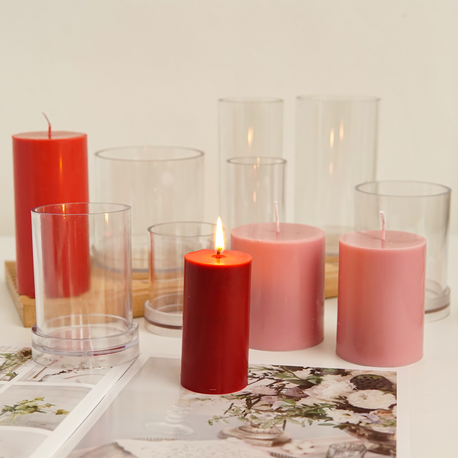 Various 3D Cylindrical Candle  - Candle Supplies In Bulk review and price