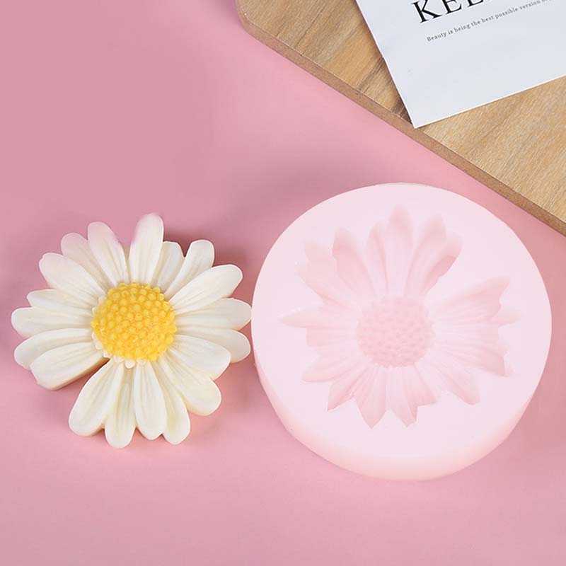 DIY Candle Silicone Mold Daisy - Candle Supplies In Bulk review and price