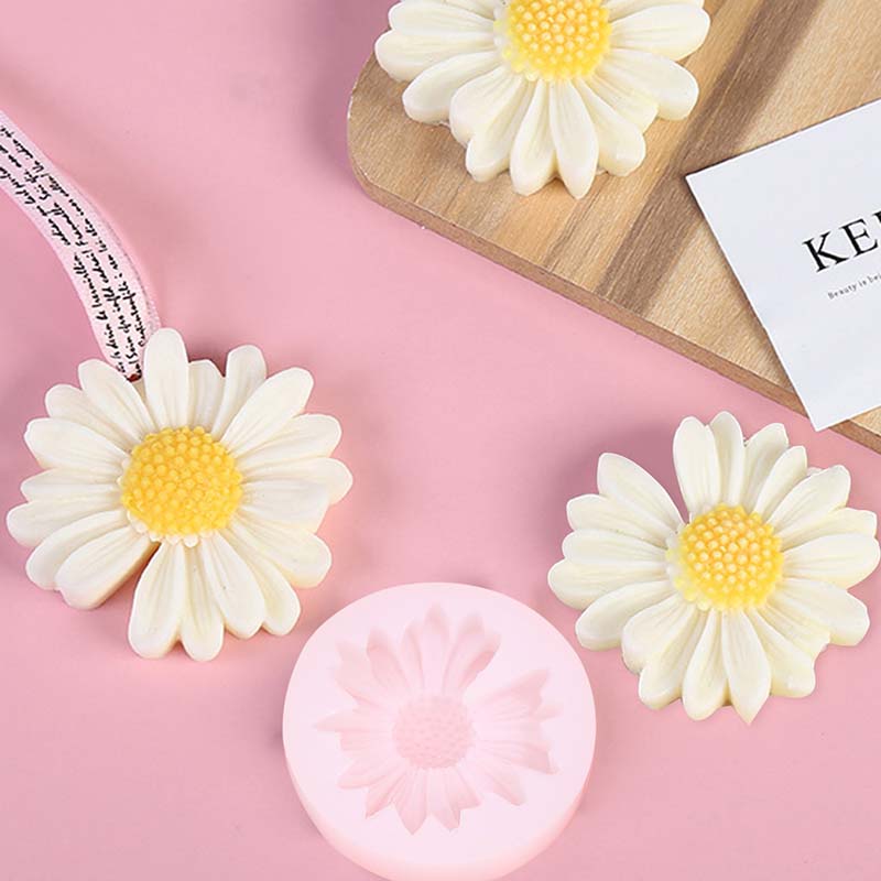 DIY Candle Silicone Mold Daisy - Candle Supplies In Bulk review and price