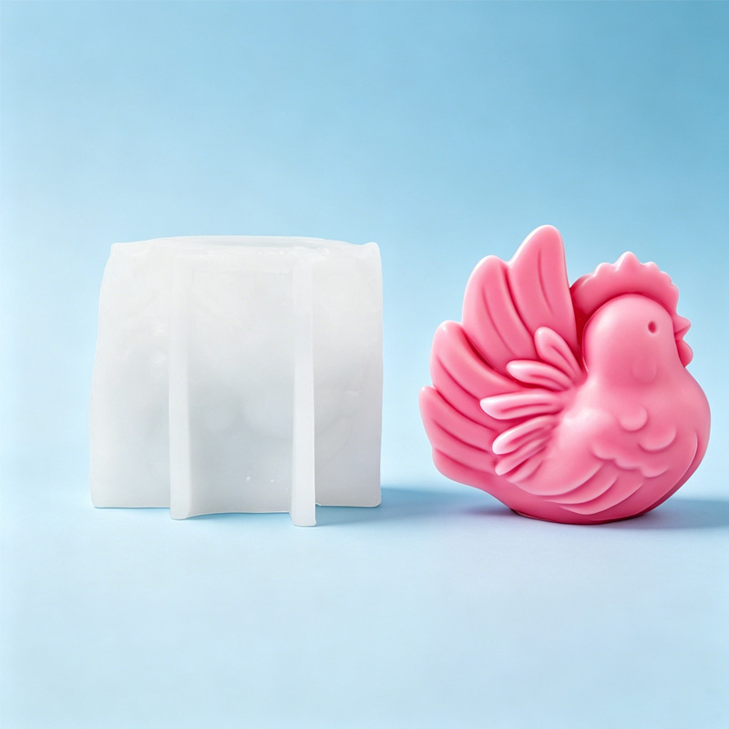 Cartoon Hen Silicone Candle Mo - Candle Supplies In Bulk review and price