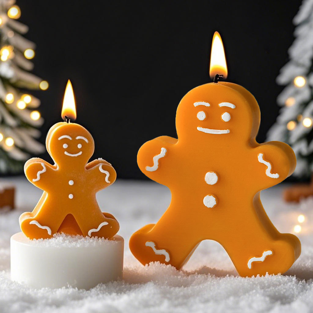 DIY Cartoon Gingerbread Man Si - Candle Supplies In Bulk review and price